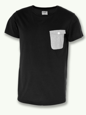 Pocket Tee, black