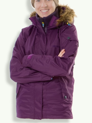 Senta jacket, aubergine